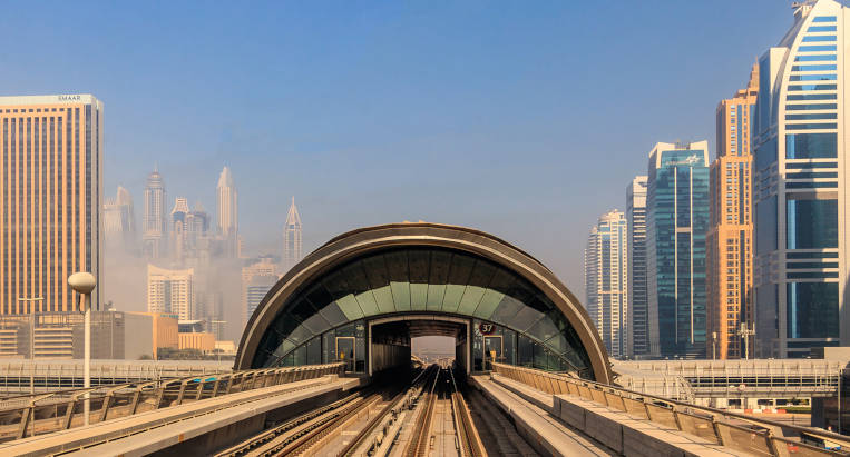 Metro do Dubai – Emirados Arabes Unidos
